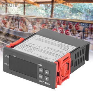 Leo310 เครื่องควบคุมความชื้นหน้าจอ LED ไฮโกรมิเตอร์ Digital Dehumidification Humidification Controller 220VAC