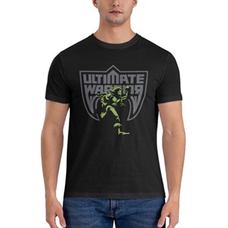 เสื้อยืด ผ้าฝ้าย พิมพ์ลาย Ultimate Warrior Sprint แฟชั่น สไตล์วินเทจ