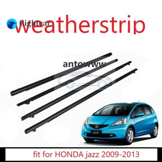 Flightcar แถบพลาสติกซีลหน้าต่างรถยนต์ สําหรับ HONDA JAZZ 2009-2013