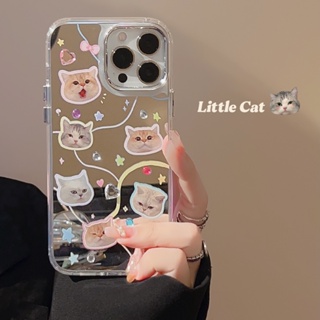 เคสโทรศัพท์มือถือกระจก ประดับเพชร สําหรับ iPhone 11 12 12Pro 12promax 13 14 caser 13Pro 13promax 14Pro 14promax iPhone 14