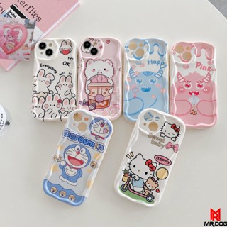 เคส iPhone 11 12 13 14 รูปแบบการ์ตูน ซิลิโคนใหม่ กรณีป้องกันโทรศัพท์มือถือ XXNYW