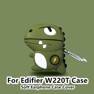 【Ĕϟ】เคสหูฟัง แบบนิ่ม ลายการ์ตูนน่ารัก สําหรับ Edifier W220T Edifier W220T