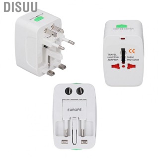 Disuu Worldwide Universal Conversion Plug  4 International Adapters 110‑240V Overload Protection Worldwide Universal Power Plug Adapter  for Journey