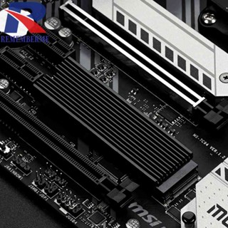 ฮีทซิงค์ระบายความร้อน M.2 NVMe พร้อมแผ่นระบายความร้อน SSD อุปกรณ์เสริมคอมพิวเตอร์ สําหรับ M.2 2280