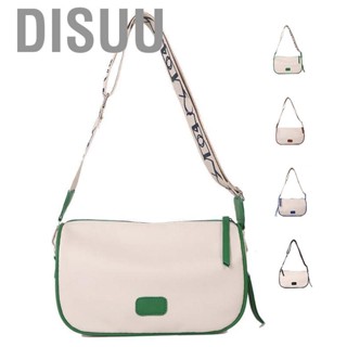 Disuu Women One Shoulder Messenger Bag Fashionable Simple Pure Color Bag Ladies Casual Bags