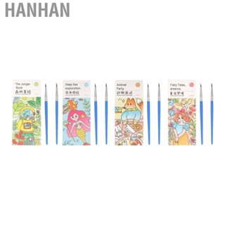 Hanhan Pocket Painting  Cartoon Theme Color Recognition Hand Eye Coordination Water Coloring  for Kids Kindergarten