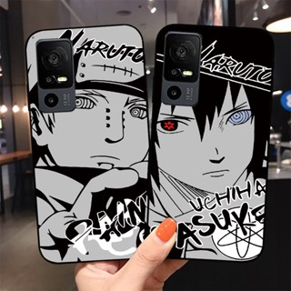 เคสโทรศัพท์มือถือ พิมพ์ลายนารูโตะ Sasuke 3 มิติ สําหรับ TCL 40 X XE XL SE 5G