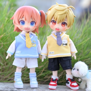 Ob11 YMY เสื้อผ้าตุ๊กตา Nendoroid GSC YMY obitsu11 1/12 BJD BODY9 DDF ufdoll