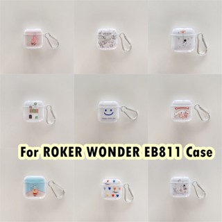 เคสโทรศัพท์มือถือแบบนิ่ม ใส ลายการ์ตูน ROKER WONDER EB811 เรียบง่าย สําหรับ ROKER WONDER EB811