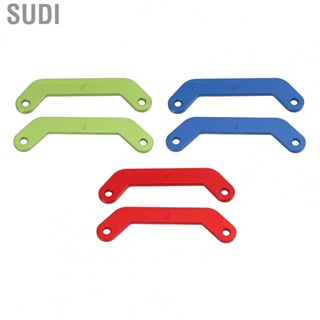 Sudi RC Car Bulkhead Tie Bar Aluminum Alloy Front and Rear Bulkhead Tie Bar for 1/10  Control Car