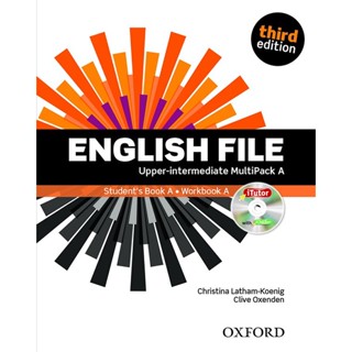 Bundanjai (หนังสือเรียนภาษาอังกฤษ Oxford) English File 3rd ED Upper-Intermediate A : Students Book / Workbook with Key