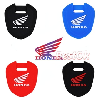 เคสกุญแจรถจักรยานยนต์ ซิลิโคน สําหรับ Honda Click Wave Alpha 125i Dash 125 Ex5 Future Fi Beat