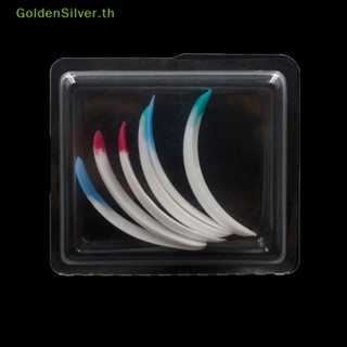 Goldensilver แผ่นซิลิโคนดัดขนตา 3 คู่