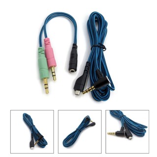 Ooh สายเคเบิล USB 3 5 มม. ทนทาน สําหรับหูฟัง Arctis 3 5 7