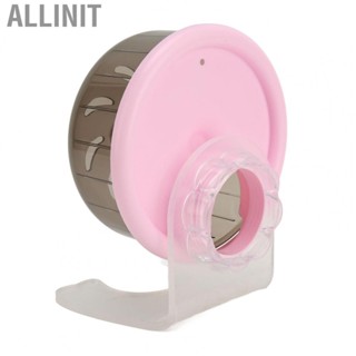 Allinit Hamster Running Wheels  Full Wrap Back Knob Design Detachable Quiet with Stand for Juvenile Golden Bears