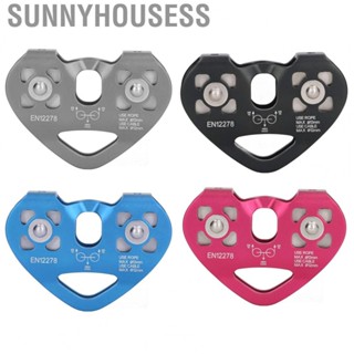 Sunnyhousess Climbing Pulley  Heart Shaped Climbing Sheave Pulley  for Cave Exploration