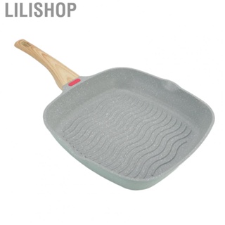 Lilishop Grill Pan  Steak Grill Pan Fast Conduction 11 inch  for Bacon