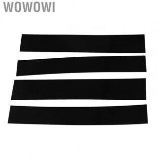 Wowowi Pillar Post Trim  4pcs Exact Fit Mirror Surface Door Window Pillar Molding   for Car Decoration