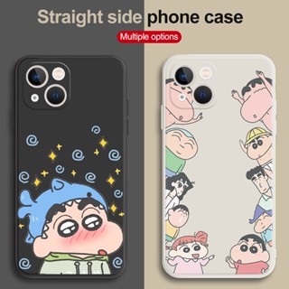 เคสโทรศัพท์มือถือแบบนิ่ม กันกระแทก ลายการ์ตูนชินจัง สําหรับ Realme 5 7 8 Pro 7i 9i 8i 5i 6i Narzo 50i C12 C25 Realme Q Q3 Narzo 30 V13