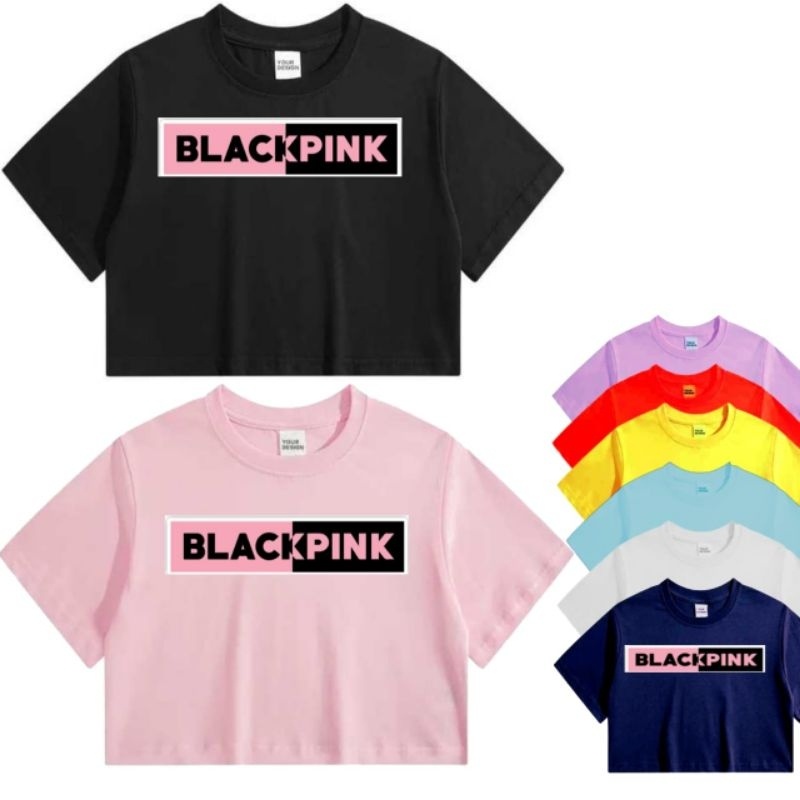 Azs เสื้อยืดครอป BLACKPINK คุณภาพพรีเมี่ยม สําหรับเด็กผู้หญิง อายุ 1-11 ปี