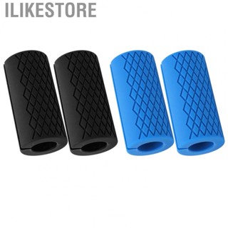 Ilikestore Silicone Barbell Grip Thick Barbell Grips  Thick  for Fitness for Weightlifting for Exercising