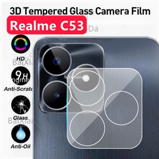 ฟิล์มกระจกนิรภัยกันรอยเลนส์กล้อง 3D สําหรับ Realme C51 C53 C55 Nfc C 51 C 53 C 55 RealmeC51Nfc RealmeC53Nfc RealmeC55Nfc 2023