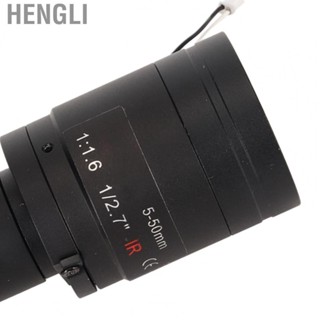 Hengli CCTV Lens  4MP Low Distortion F1.6 Manual Zoom Lens  for Security