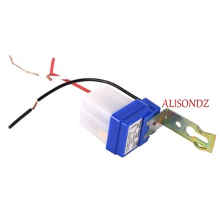 Alisondz เซนเซอร์ควบคุมสวิทช์อัตโนมัติเปิด/ปิด 220V 10A Dc