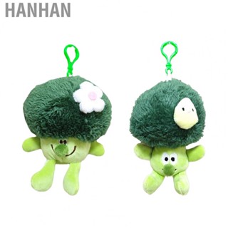 Hanhan Keychain Pendant  Portable Comfortable Touch  Pendant Broccoli Shape  for Decoration