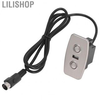 Lilishop 5 Pin 2 Button Electric Recliner Sofa Switch  Controller For Home Bedroom