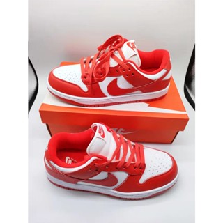 Dunk SB Low cut classic shoes for man and woman พร้อมกล่องและถุงกระดาษ 18QM