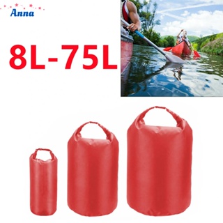 【Anna】8/25/40/70/75L Waterproof Dry Bag Sack Canoe Kayak Outdoor  Boating Storage Bag