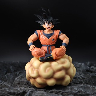 โมเดลฟิกเกอร์ อนิเมะ Dragon Ball Seated Fighting Cloud Goku FC คุณภาพสูง สําหรับตกแต่ง