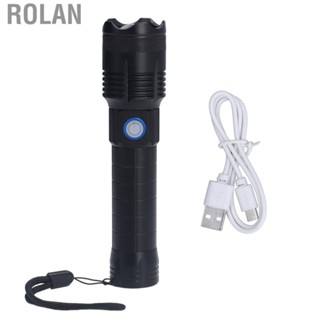 Rolan Portable  Camping Flashlight 5000LM Flashlight For Outdoor Emergency Tool New