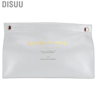 Disuu Tissue Box Holder Tissue Case PU Leather Napkin Paper Bag Dispenser Home Decors