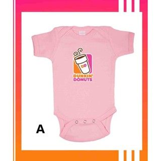 Dunkin DONUT ชุดเด็กทารก พิมพ์ลาย C8DG