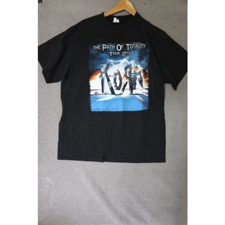 เสื้อยืด พิมพ์ลายวงดนตรี Korn Path Of Totality Tour 2012 ไซซ์ Xl สําหรับผู้ชาย