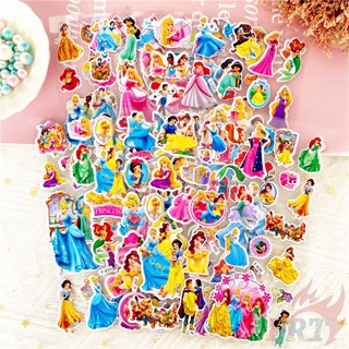 ❀ สติกเกอร์รางวัล Disney Princess Series 01 DIY ❀ สติกเกอร์ PVC ลายการ์ตูน 3D กันน้ํา สําหรับติดตกแต่งของเล่น 12 แผ่น ต่อชุด