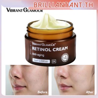 Vibrant Glamour 30g Natural Retinol Repair Face Cream Collagen Anti-aging Remove Wrinkle Firming Whitening Moisturizing Retinol Face Cream bri