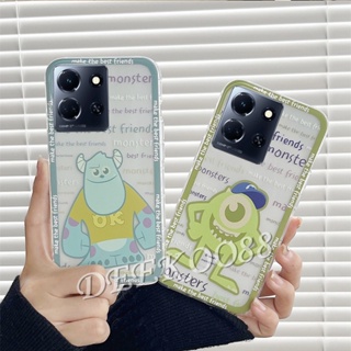 เคสโทรศัพท์มือถือ TPU แบบนิ่ม ลายการ์ตูนมอนสเตอร์ สําหรับ Infinix Note 30 Pro VIP 30i Hot 30 Play 30i NFC FREE FIRE Smart 7 Plus HD 4G Zero 5G 2023