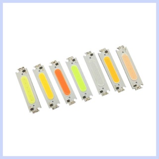 สายไฟ LED COB 2W12v 60*15 มม. สีแดง สีส้ม สีเหลือง สีเขียว สีฟ้า