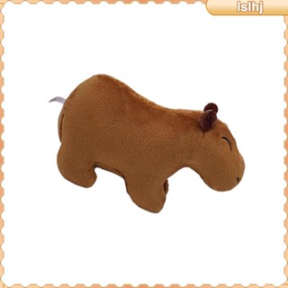 [Lslhj] หมอนตุ๊กตานุ่ม รูปการ์ตูน Capybara เสมือนจริง สําหรับตกแต่งห้องนอน สํานักงาน