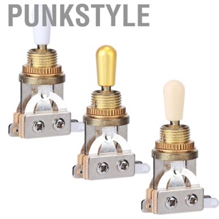 Punkstyle Guitar Toggle Switch  Metal 3 Position Pickup Electric Parts 3‑position  Conversion Shifter Accessories