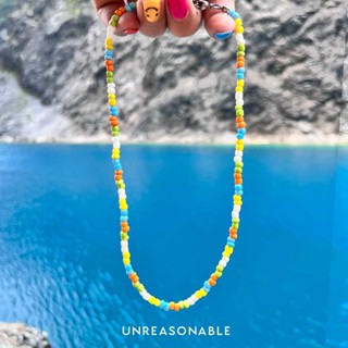 สร้อยคอลูกปัด เหลือง Unreasonable Accessories UA0868-01