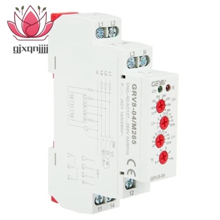 Geya GRV8-04 M265 รีเลย์ตรวจสอบแรงดันไฟฟ้า 3 เฟส