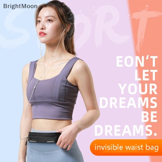 Brightmoon กระเป๋าคาดเอว คาดเอว กันน้ํา เหมาะกับการวิ่ง เล่นกีฬา ฟิตเนส สําหรับผู้หญิง