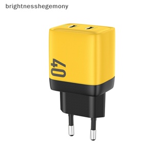 Bgth อุปกรณ์ชาร์จ Type C PD 40w ชาร์จเร็ว สําหรับ iPhone iPad Huawei Xiaomi