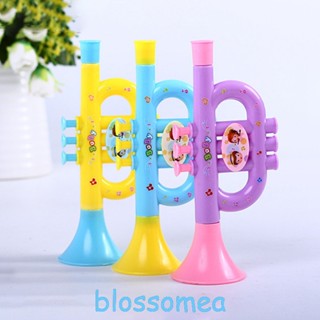 Blossomea เครื่องดนตรีพลาสติก ขนาดเล็ก ลายการ์ตูน ของเล่นสําหรับเด็ก