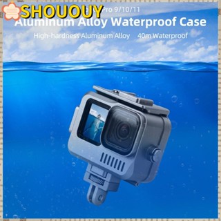 SHOUOUY เคสกล้องแอคชั่น กันน้ํา สําหรับ GoPro Hero 11 10 9