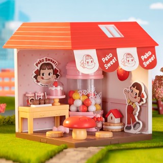 P POP MART POP MART Fujiya บ้านขนม ของเล่น กล่องปริศนา ของขวัญวันเกิด TK14